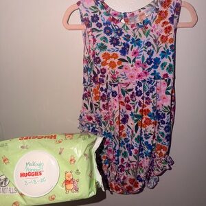 Sweet pea bubble romper lil sleepies